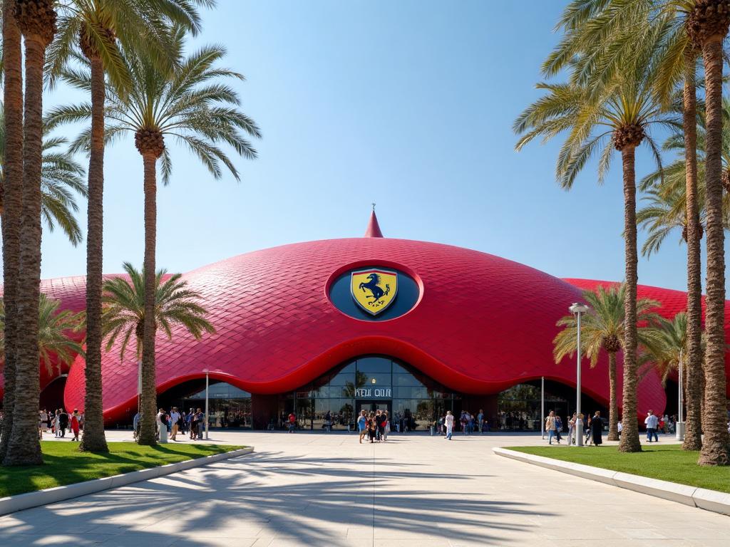Yas Island Ferrari World Abu Dhabi
