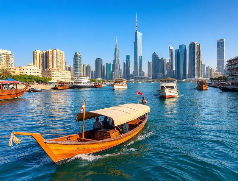 Dubai Creek Abra Crossing