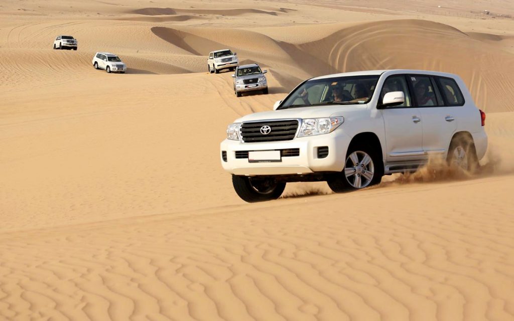 Morning desert safari in Dubai