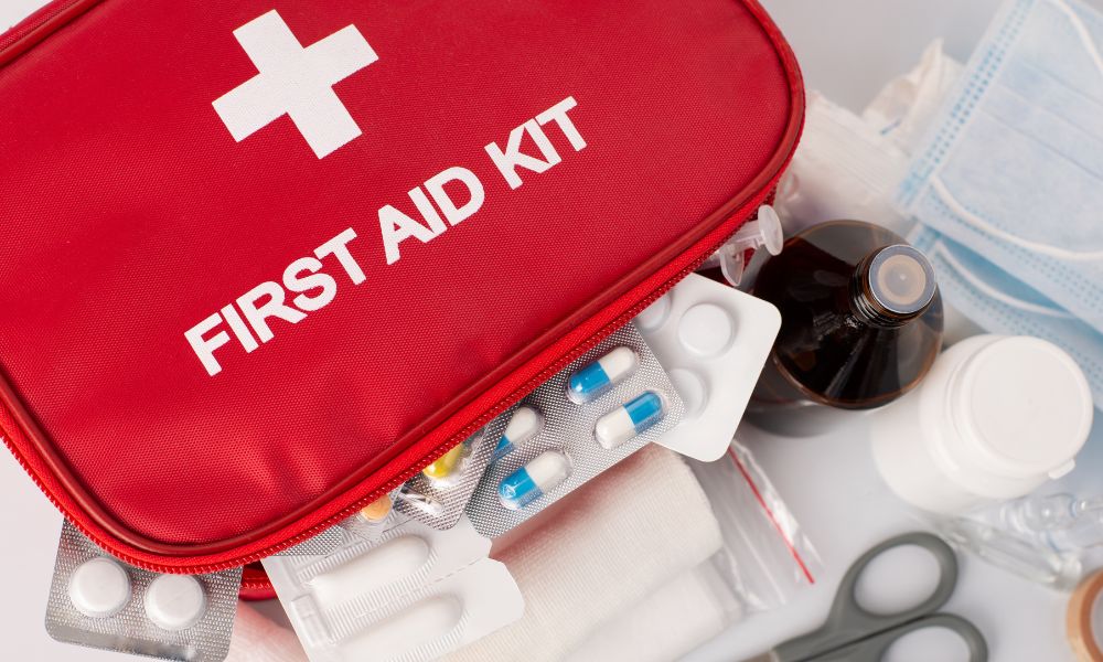 Bring a first-aid kit